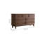 Commode d'appoint en bois massif style rétro