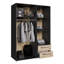 Mijah 3 Door Manufactured Wood Wardrobe-885656498