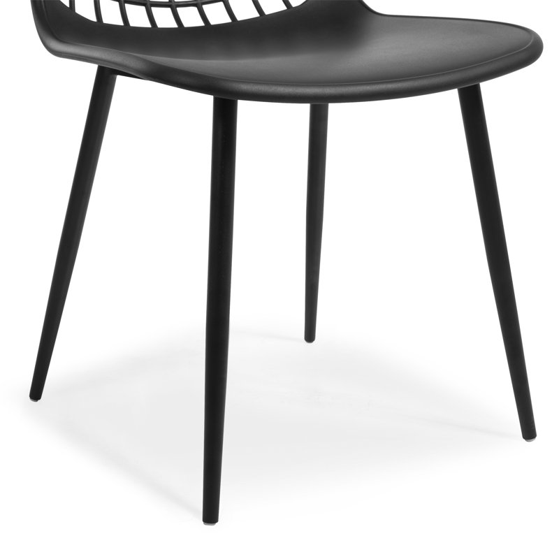 Chaise Marais, Noir, noir, noir, noir