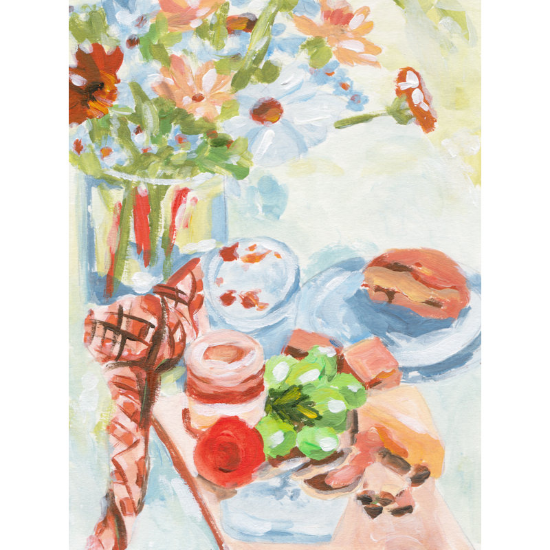 Tatsiana A Lovely Picnic I by Melissa Wang - Wrapped Canvas Print, 122 cm H x 81 cm W