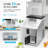 VIVOHOME 33 Lb. Daily Production Bullet Clear Ice Freestanding Ice Maker