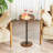 Small Round Side Table, Drink Table for Small Spaces
