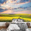 Murales fleurs jaunes au printemps-88769805