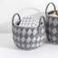 Panier de rangement en tissu Bungalow Rose