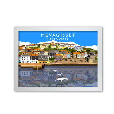 Mevagissey 1 Piece Single Picture Frame Wall Art
