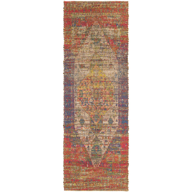 Tapis de couloir en coton Micharl, Tapis de couloir 2 pi 2 po x 6 pi 1 po