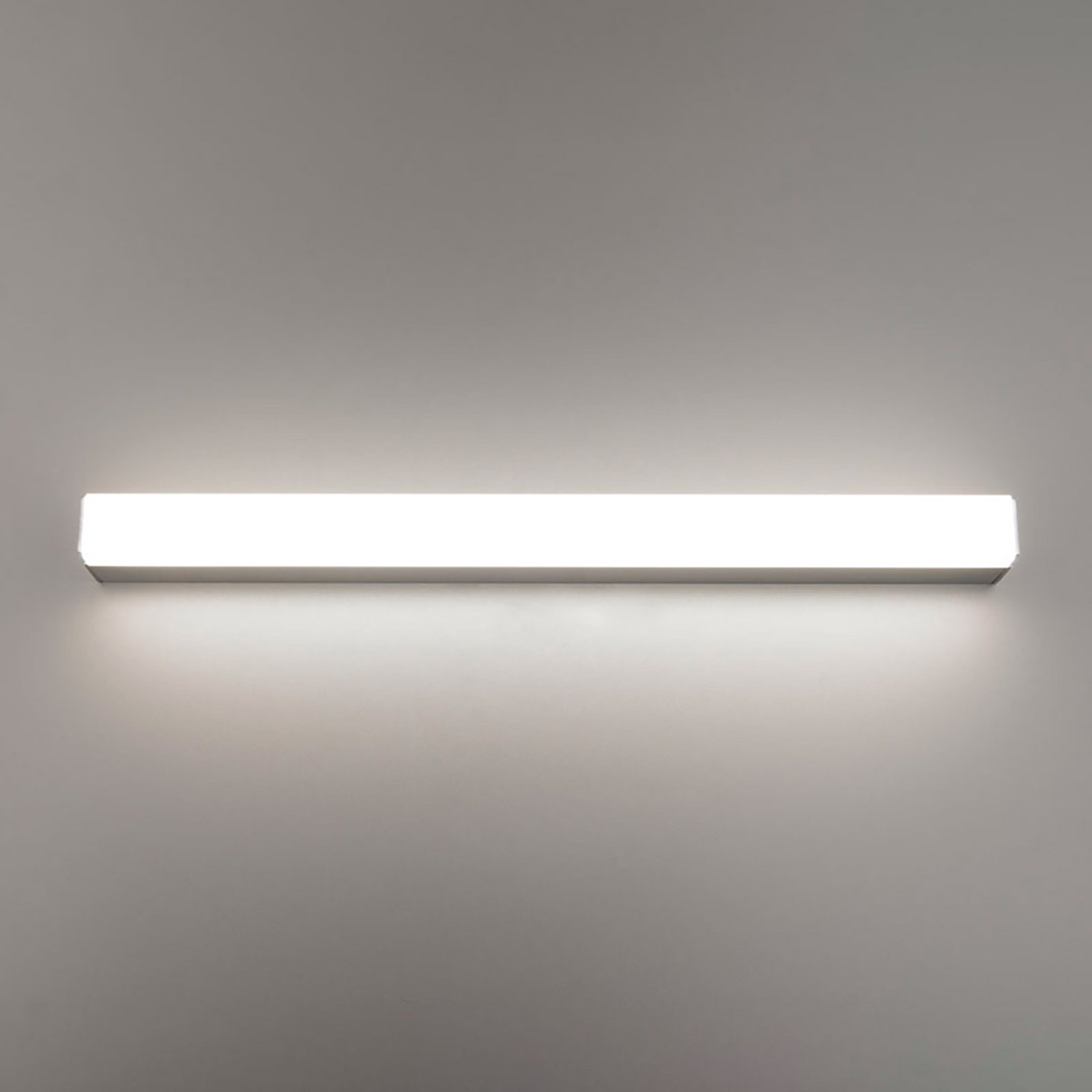 Lightstick Single Light Dimmable LED Flush Mounted Sconce, Aluminum, 49" W