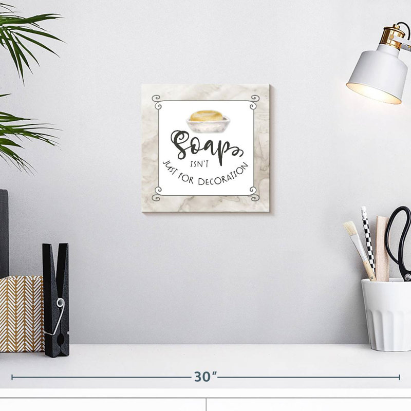 Bath Humor Soap, 10" H x 10" W