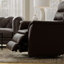 Fauteuil inclinable pivotant avec repose-pieds manuel Global