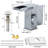 LED 3 Colors Changing Bathroom Waterfall Faucet Vanity Sink Faucet One Hole Single Handle With Drain-104235558