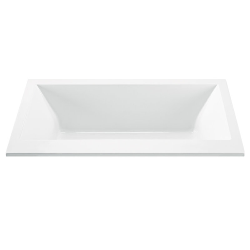 Baignoire tourbillon 66 "MTI Solutions, Blanc, Sous-comptoir