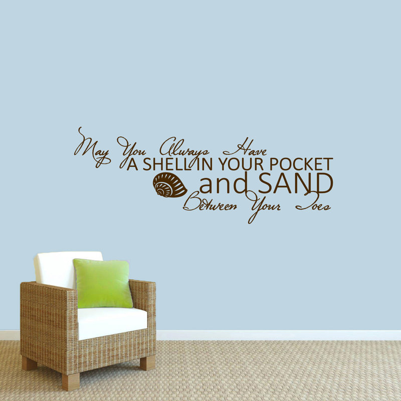 Riyan Nautical & Beach Non-Wall Damaging, Chocolate Brown