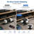 Cube Power Strip Surge Protector with USB-C, 5 AC Outlets and 10 Ft Cord -107291592