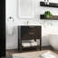 Meuble-lavabo 30 po avec lavabo et 2 tiroirs à fermeture en douceur