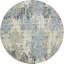 Hand Woven Silk and Wool Abstract Area Rug