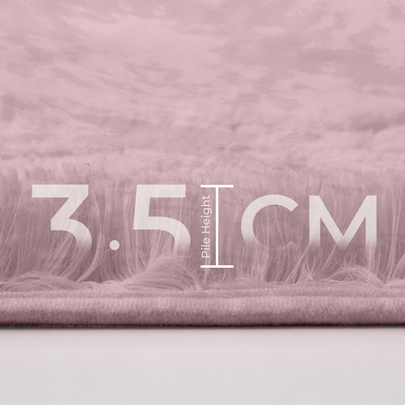 Alberic Rectangle Shag Washable, Rectangle 60 x 110 cm