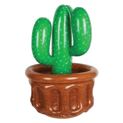 Inflatable Cactus Cooler - 18"W x 26"H - Pack of 6