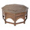 Mandore 42 in. W Octagon Wood and Bone Coffee Table
