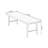 Walnut Rectangular Solid Wood desk-1092241184