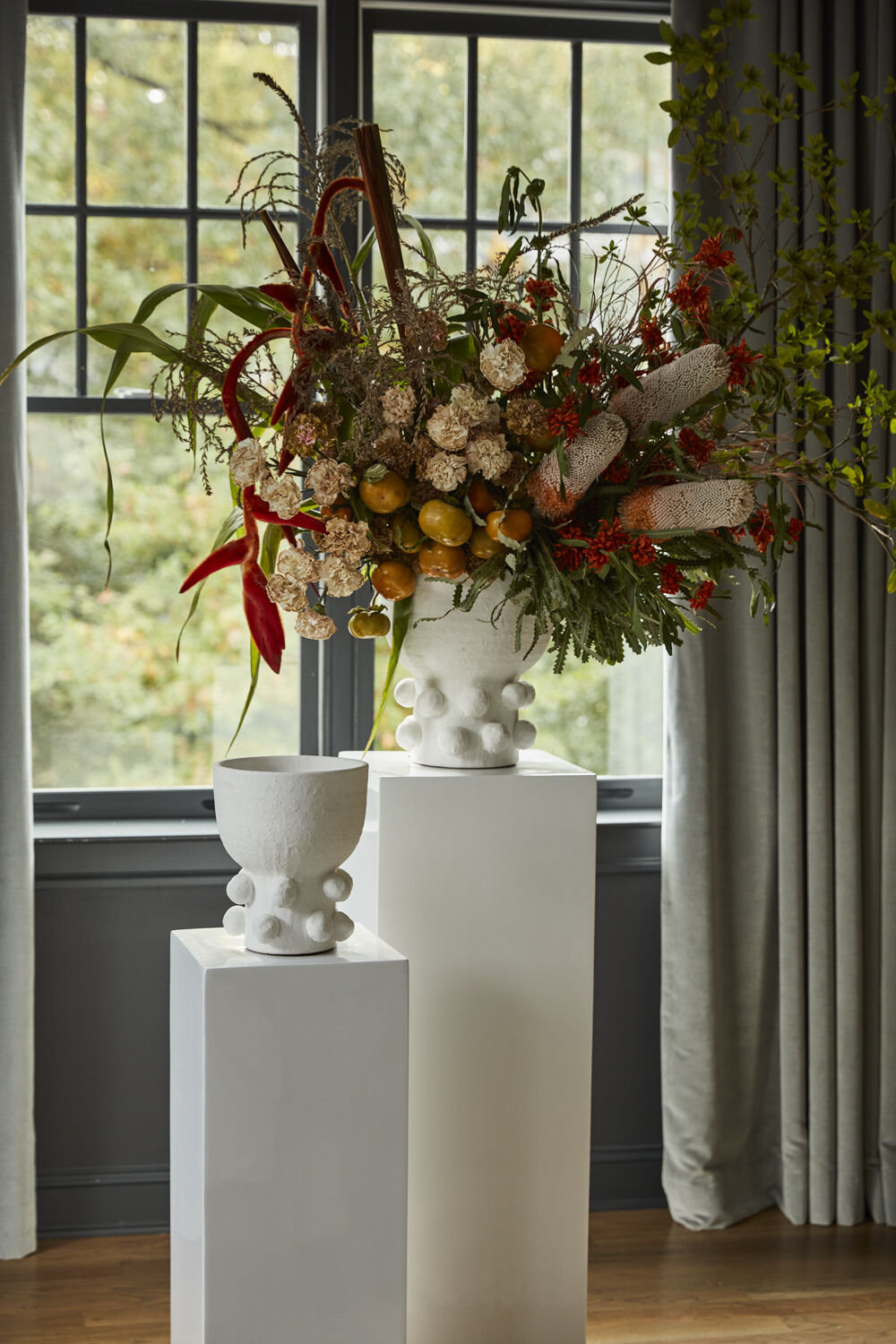 Dianne 11" Ceramic Pot Planter, 10" H x 8.25" W x 8.25" D