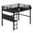 Features Built-In Desk, Storage Basket, Clock For Organized Living​
