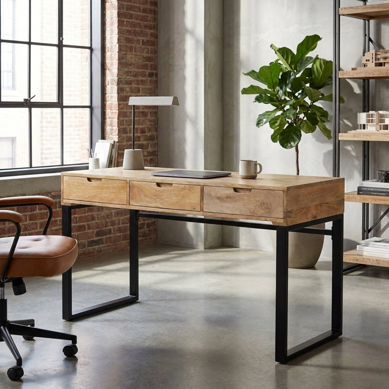 Oasis Desk - Natural 55"
