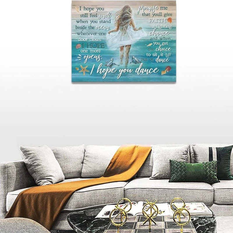 1 Piece Wrapped Canvas Wall Art