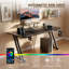 MDF Steel Computer Desk-863365382