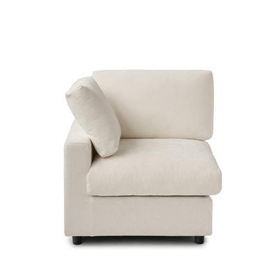 Slipcovered One-arm Chair Cover