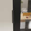 Porte intérieure vitrée Full-Lite 28" × 80", cadre en aluminium noir mat, porte à charnières pour garde-manger-136026391