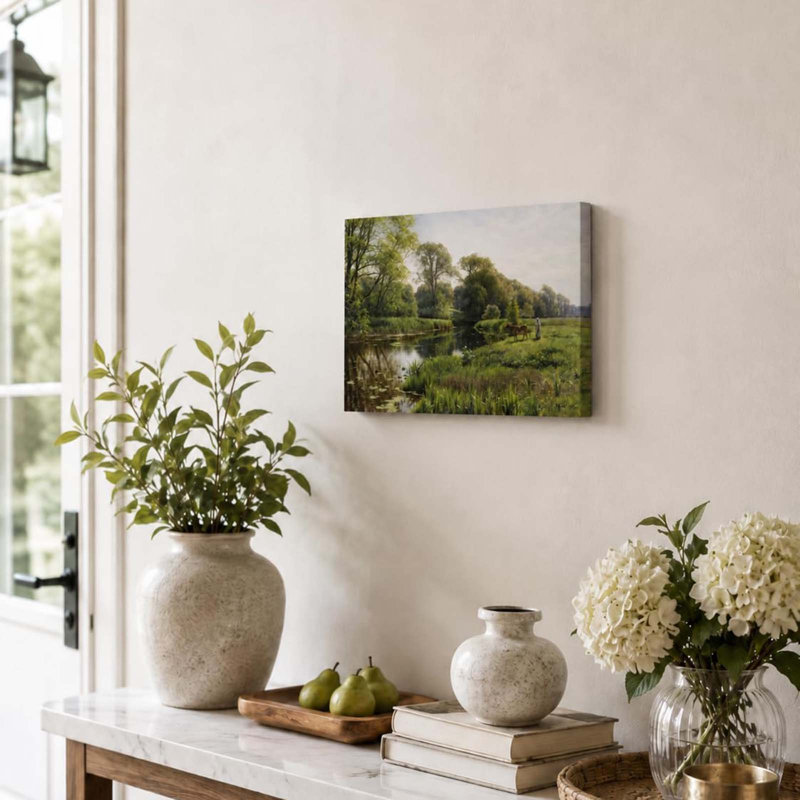1 Piece Wrapped Canvas Wall Art