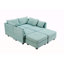 Grand canapé modulaire moderne en forme de U, canapé-lit convertible avec méridienne réversible et rangement pour le salon-1430746682