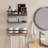 Purefoy 3 Piece Floating Shelf with Towel Bar-364588345