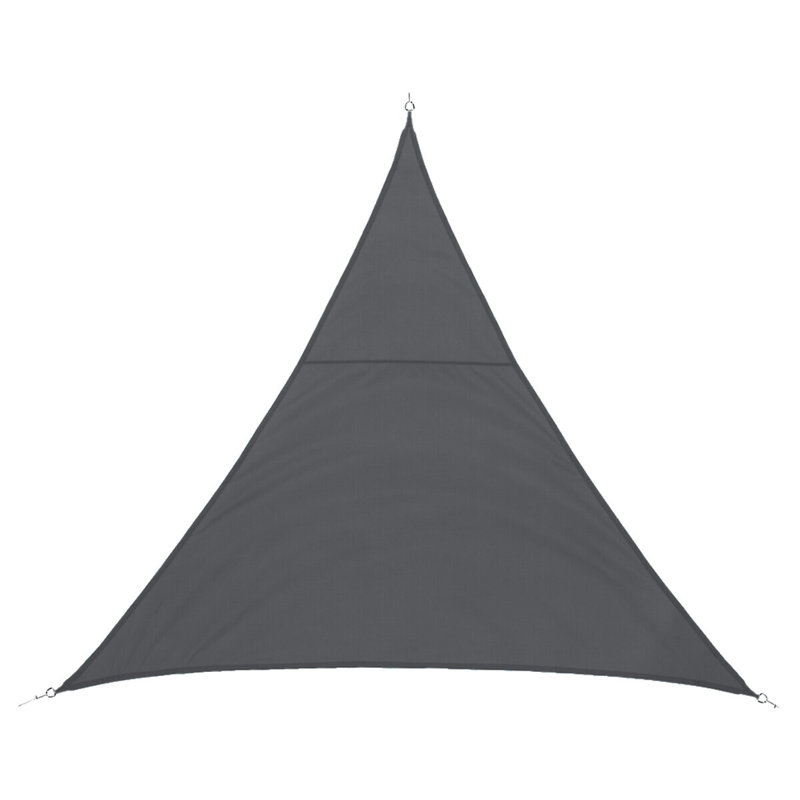 Hazelnut Shae Triangular Shade Sail, Ardoise