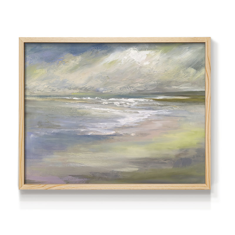 Éclairage encadré - réversible Beach Light II, Naturel, H 16 po x l 20 po