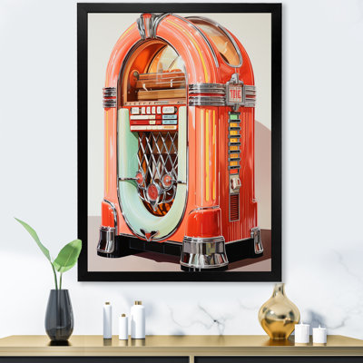 Minimalist Jukebox Melodies 1 - Jukeboxes Wall Art