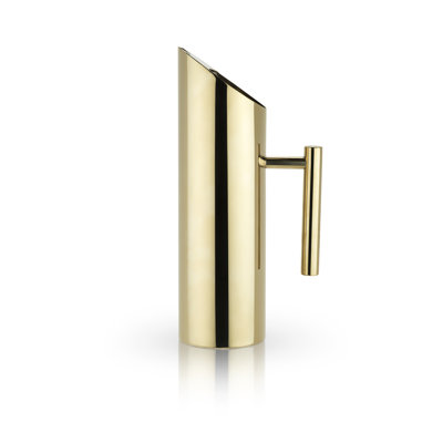 Belmont Modern Stainless Steel Pitcher in Gold