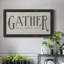 «Gather With Love», toile encadrée de qualité supérieure - prête à être accrochée-88114425-95417962
