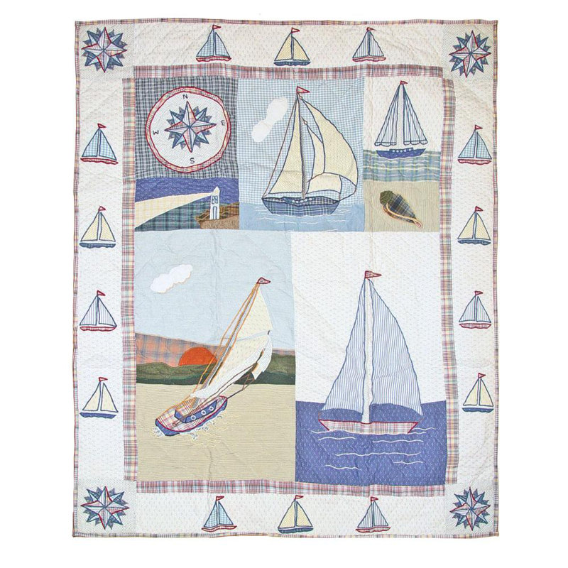 Nautical Cotton Quilt