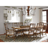 Twin Palms Extendable Solid Wood Dining Set