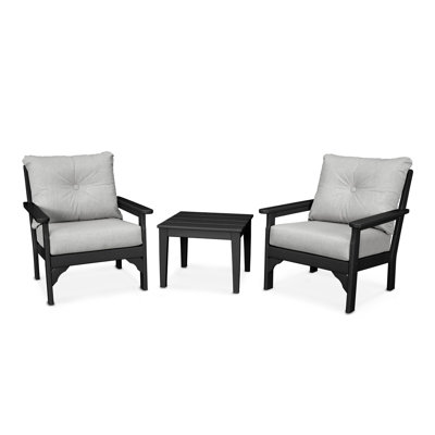 Vineyard 3-Piece Deep Seating Set