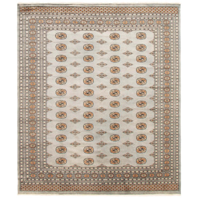 Phenyx One-of-a-Kind 8'1" X 9'9" New Age Wool Area Rug in Gray