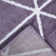 Tapis mauve à motif géométrique Dudley