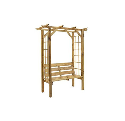 Ullery Solid Wood Pergola
