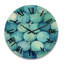 Horloge murale en bois massif Marinette-1972855847