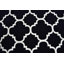 Tapis bleu marine à motif géométrique Mccampbell-28997950