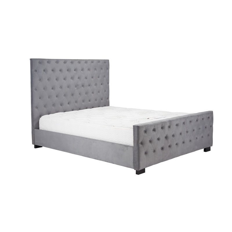 Palermo Upholstered Bed Frame, Double (4'6)