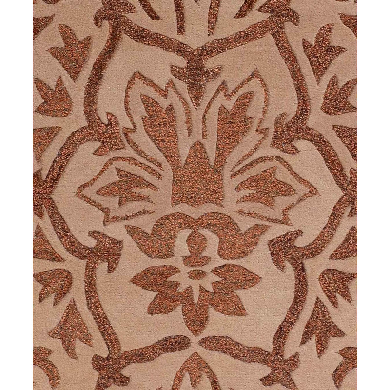 Acaia Wool Oriental Indoor Rug, Rectangle 5' x 8'