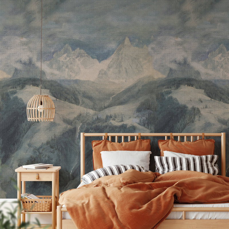 Mountain Landscape Wallpaper Mural