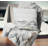Grey Sea Waves - Sea & Shore Printed Pillow-30140395-30140392